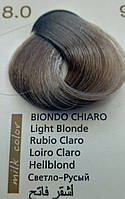 Крем-краска для волос безаммиачная Kleral System Coloring Line Milk Color Ammonia Free 100 мл 8.0, Светло - русый