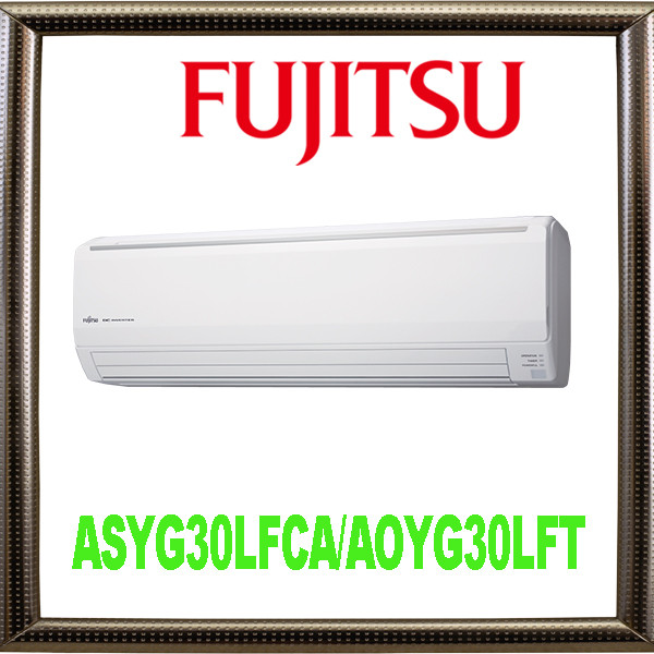 Кондиціонер Fujitsu ASYG30LFCA/AOYG30LFT інверторний до 90 кв.м.