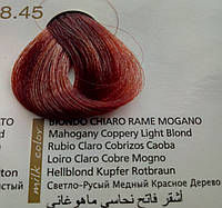 Крем-краска для волос безаммиачная Kleral System Coloring Line Milk Color Ammonia Free 100 мл 8.45, Светло - русый медный красное дерево