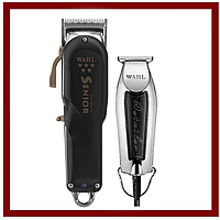 Комбо-набор "Wahl Combo Black" (Senior Cordless+ Detailer Black)