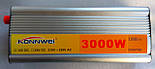 Інвертор (перетворювач напруги) 12v -220v, 3000w, фото 3