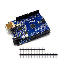 Плата Arduino Uno R3 CH340 (Ревизия 2020 ATmega328P)