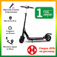 Электросамокат Kugoo S3 PRO Черный (Black). Електросамокат Куго С3 ПРО чорний.