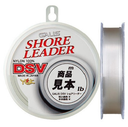 Поводковый матеріал YGK Galis DSV Shore Leader 30 м 5,44 кг/12 lb