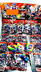 Фігурки Brawl Stars із картками сезон на планшеті