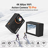 Екшн-камера Thieye T5 Pro 4K 60 fps розширена комплектація, фото 7