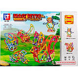 Магнітний Конструктор LT2002 "Тварини" 89 деталей, фото 5