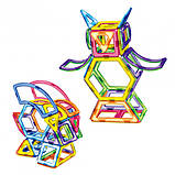 Магнітний Конструктор LT2002 "Тварини" 89 деталей, фото 6