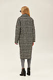 Демісезонне двобортне пальто класичного крою ПВ-173, фото 3