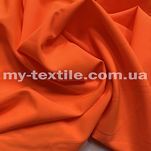 Софт стрейч однотонний Жовтогарячий