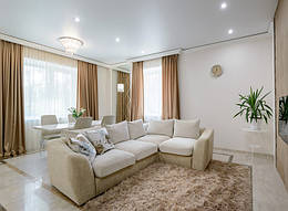 Однорівневі натяжні стелі