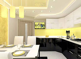 Багаторівневі натяжні стелі