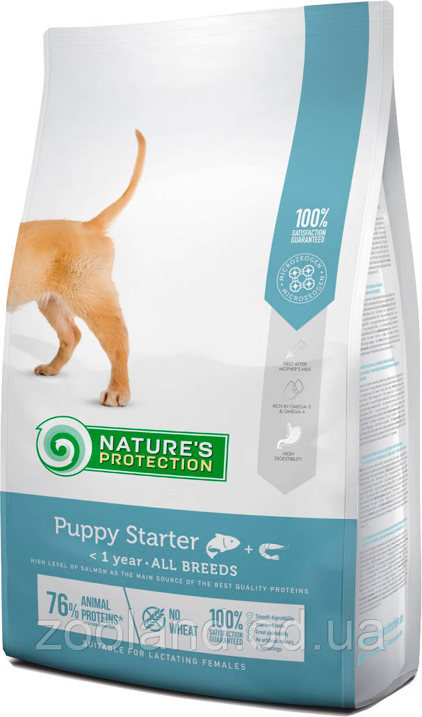 NPS45722 Nature's Protection Puppy Starter Лосось і Криль, 2 кг