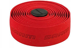 Обмотка Sram 08A HB SUPERCORK для велоруля, червона, з гелевим шаром для комфорту