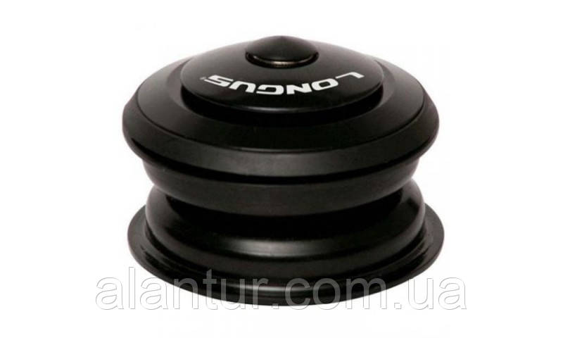Рульова тяга Longus A-H Al/Fe 28,6мм 1 1/8", чорна, вага 160g