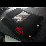 Водійський коврик ворсовий для KIA Rio (2011-2016), фото 6