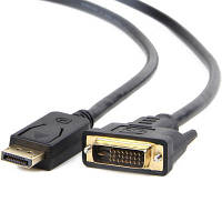 Кабель мультимедійний Display Port to DVI 24+1pin, 1.8 m Cablexpert (CC-DPM-DVIM-1.8 М)