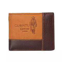 Чоловічий шкіряний гаманець бренда GUBINTU 1