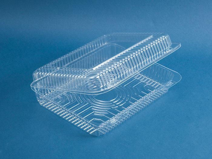 Ємність контейнер SL-80 з кришкою 26,6*20,5*9см, фото 1