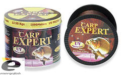 Волосінь Carp Expert — UV Brown — 1000 метрів 0,30 мм — 12,1 кг