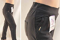 Женские брюки/лосины для офиса в больших размерах 5XL,6XL,7XL Бамбук стрейч карманы Ласточка