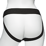 Набор для страпона с вибрацией Doc Johnson Body Extensions - BE Naughty - Black 777Store.com.ua, фото 5