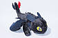 М'яка плюшева іграшка Беззубик - Як приборкати дракона - чорний 23 см, фото 2