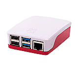 Корпус для Raspberry Pi 4 червоно-білий RA547, фото 3