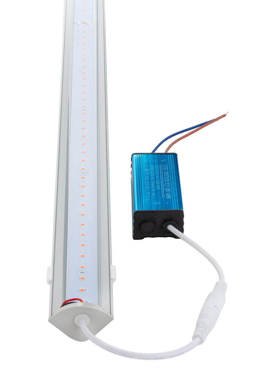Світлодіодний led фіто світильник повного спектру 36вт 100см з герметичним драйвером (1 рік гарантії), фото 1