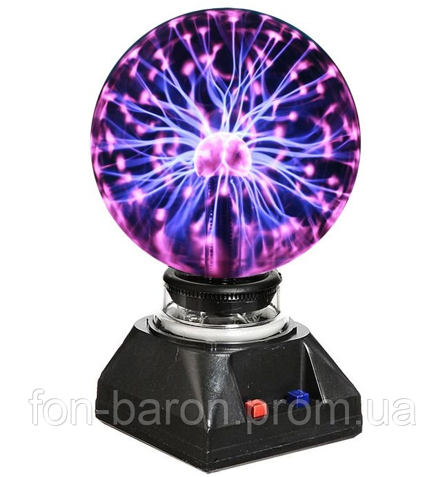 Плазменный шар светильники 5 дюймов 13 см Plasma Ball Шар Теслы ночник - фото 7 - id-p1138055192