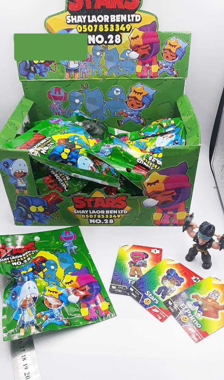 Фігурки з картками Brawl Stars 28 сезон, фото 1