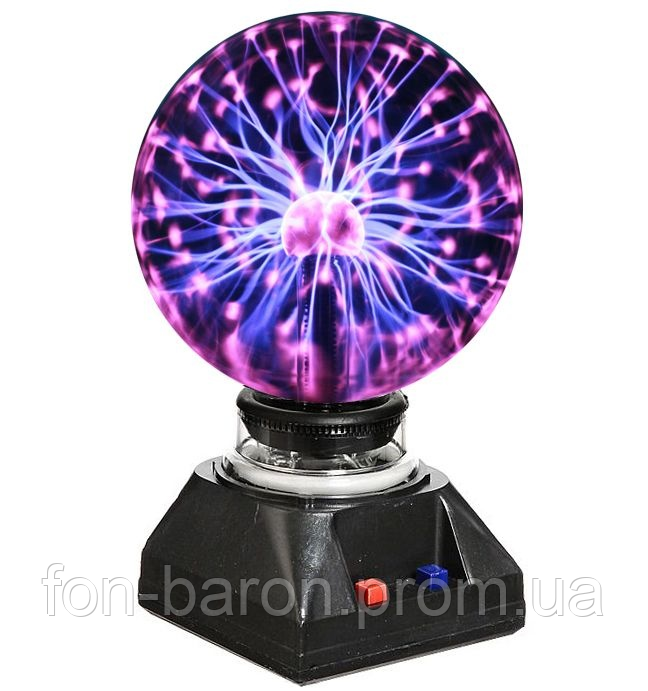 Плазменные шары светильники 6 дюймов 15 см Plasma Ball Шар Теслы ночник - фото 2 - id-p1138056077