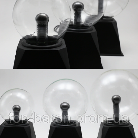 Плазменные шары светильники 6 дюймов 15 см Plasma Ball Шар Теслы ночник - фото 6 - id-p1138056077