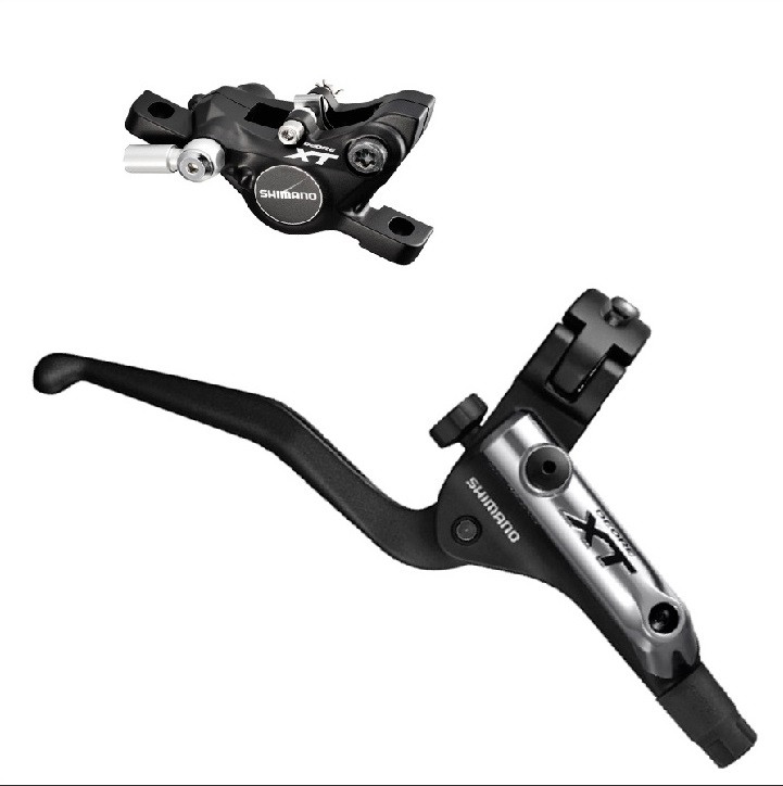 Гальмо дисковий гідравлічний SHIMANO Deore XT BL-T785-B (ліве)/BR-M785 (передній) (4ZF07)