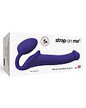Безремневой страпон Strap-On-Me Violet M, повністю регульований, діаметр 3,3 см 777Store.com.ua, фото 3