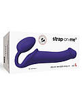 Безремневой страпон Strap-On-Me Violet L, повністю регульований, діаметр 3,7 см 777Store.com.ua, фото 3