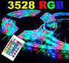Світлодіодна стрічка LED 3528 RGB комплект 4.5 метра, різнобарвна, фото 3
