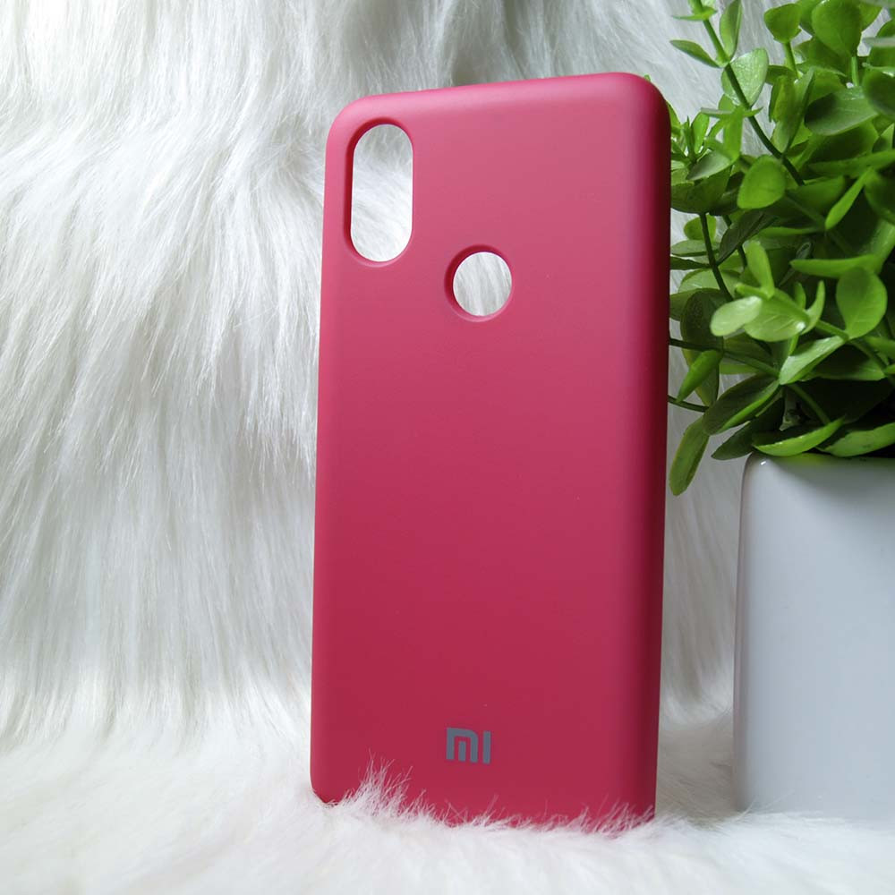 Силіконовий чохол Original Silicone case Xiaomi Mi6x / A2 Bordo (бордовий)