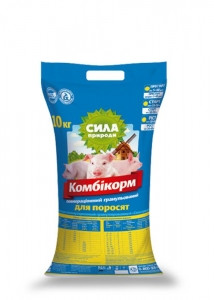Комбікорм престартер для поросят 5-40 днів гранула, 10 кг