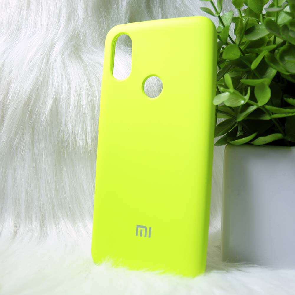 Силіконовий чохол Original Silicone case Xiaomi Mi6x / A2 Lime (лайм)