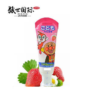 Lion Kids Anpanman Слабоабразивна дитяча зубна паста зі смаком полуниці, 40 г