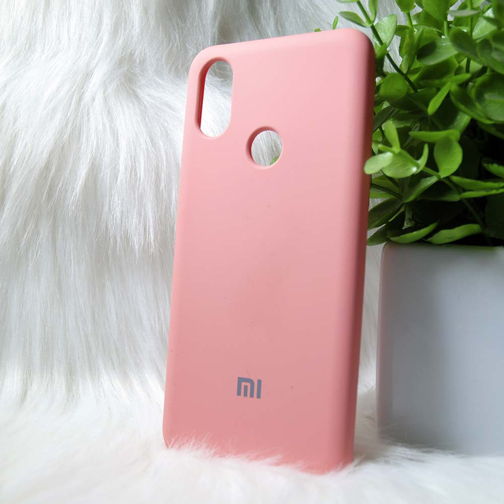 Силіконовий чохол Original Silicone case Xiaomi Mi6x / A2 Pink (рожевий)
