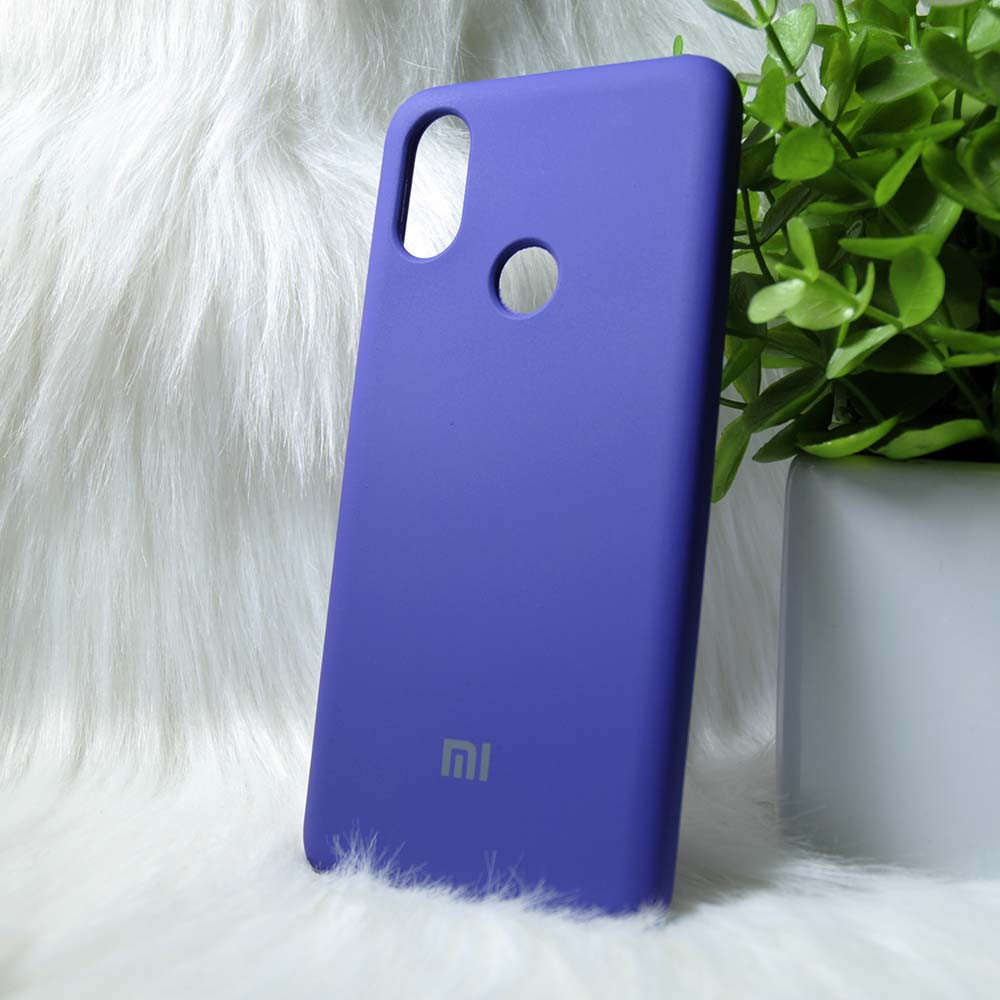 Силіконовий чохол Original Silicone case Xiaomi Mi6x / A2 blue (синій)