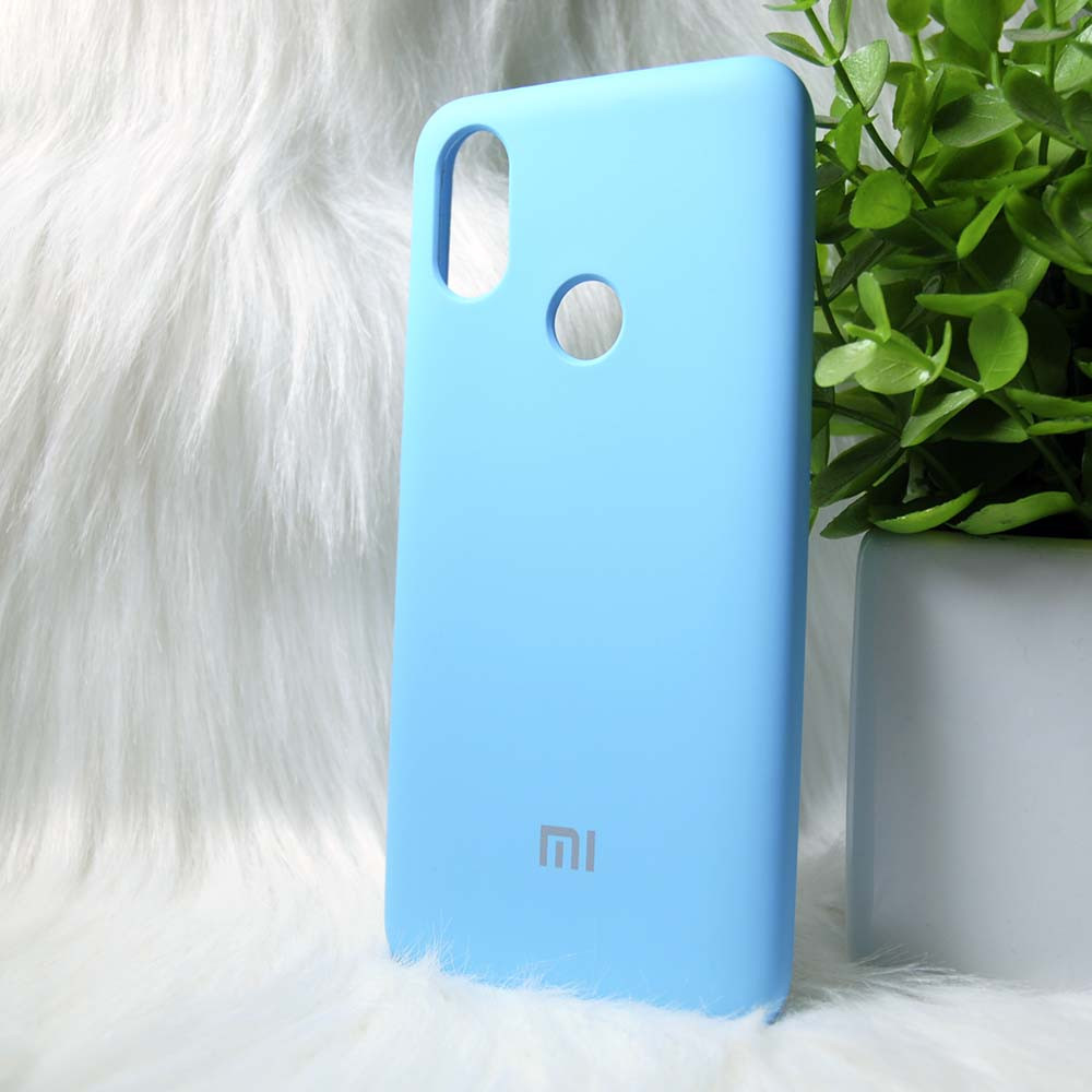 Силіконовий чохол Original Silicone case Xiaomi Mi6x / A2 Blue (синій)