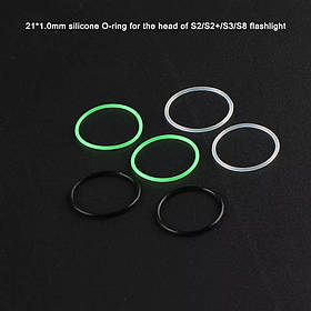 Ущільнювач силіконовий 21*1мм  чорний