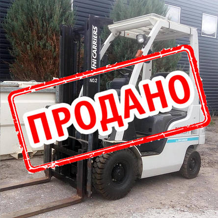 Вилочний навантажувач 1,5 тонни Nissan NP1F1A15D б/в 2013, фото 2