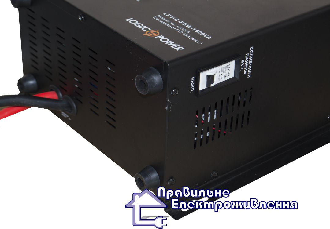 Инвертор напряжения + MPPT контроллер LPY-C-PSW-1500VA - фото 5 - id-p144090712