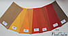 Готові рулонні штори Льон 852 розмір 325х1650мм (помаранчевий колір), фото 4