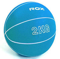 Медбол Record Medicine Ball резина (SC-8407) 2, 13, Синий