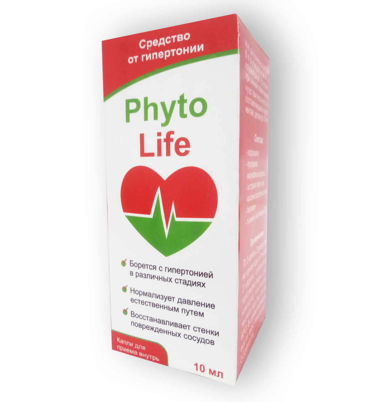 Phyto Life - Краплі від гіпертонії (Фіто Лайф) 10 мл